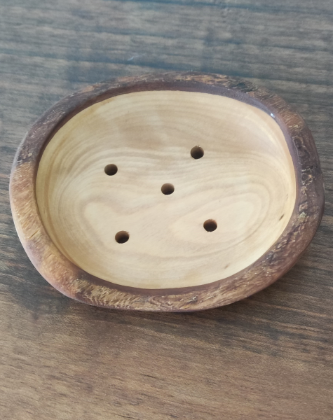 Zeytin Ağacından El yapımı Sabunluk